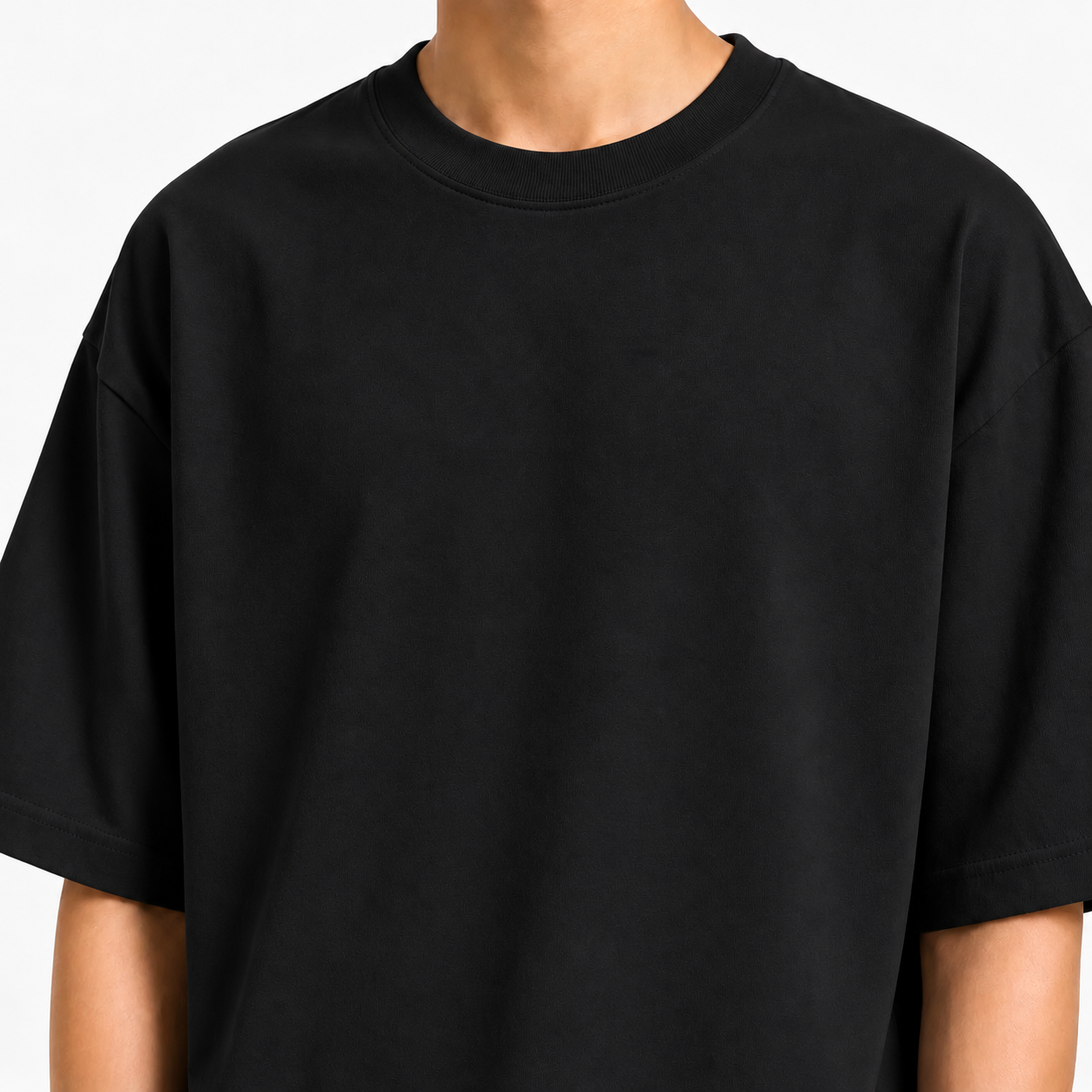 Solid Black Dorp T-shirt product image 3