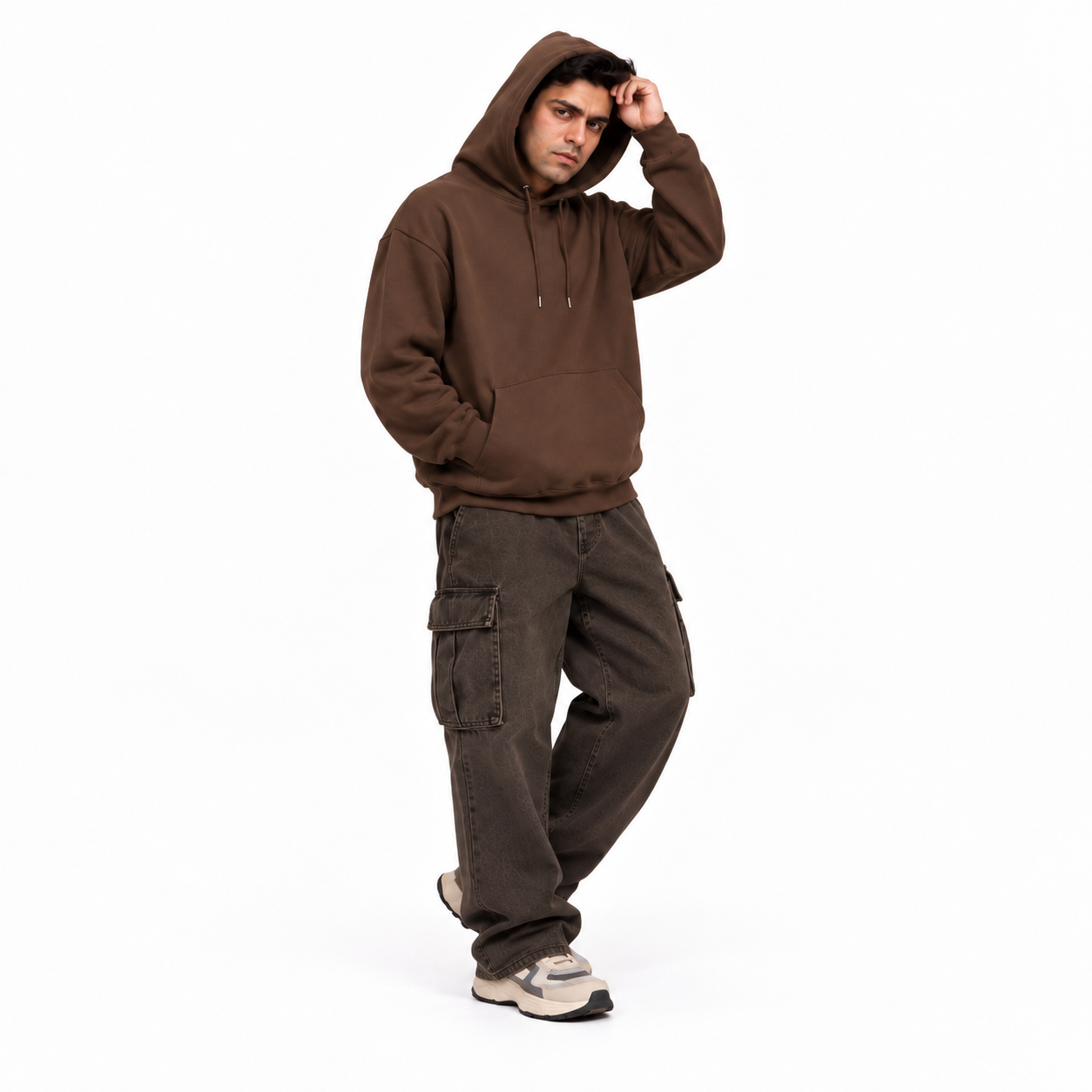 Solid Chocolate Hoodie product image 3