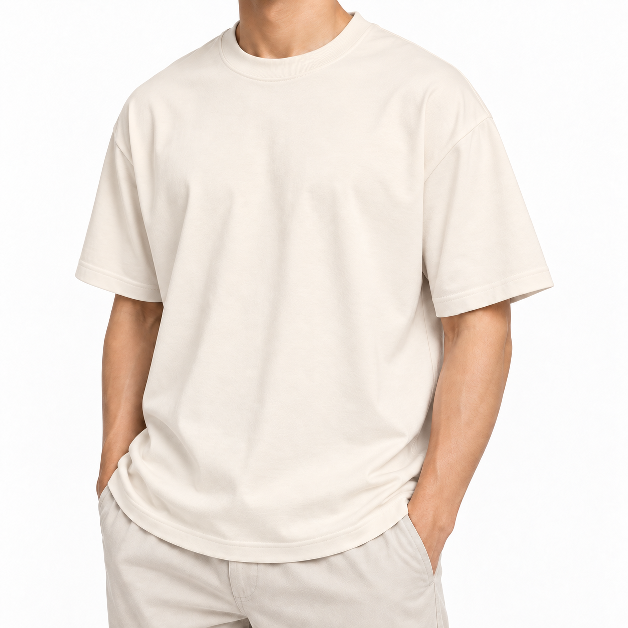 Solid off-White Drop t-shirt