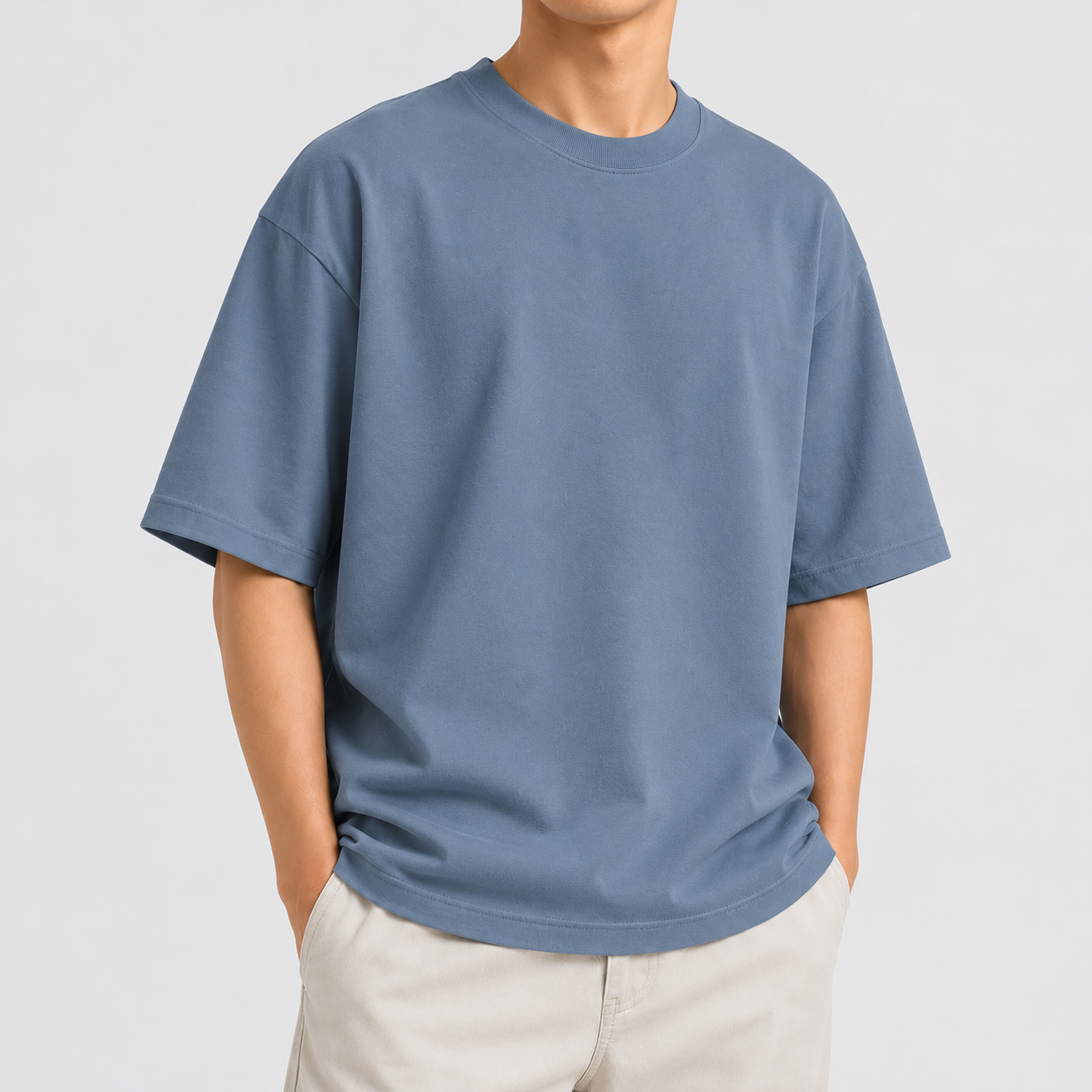 Steel Blue - solid drop