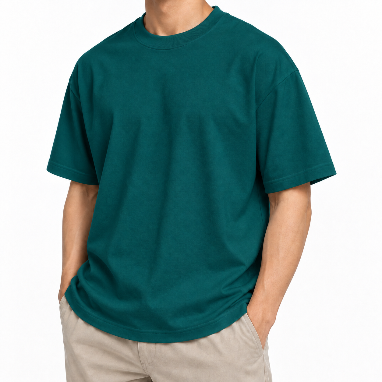 Solid Pine Green Drop t-shirt product image 1