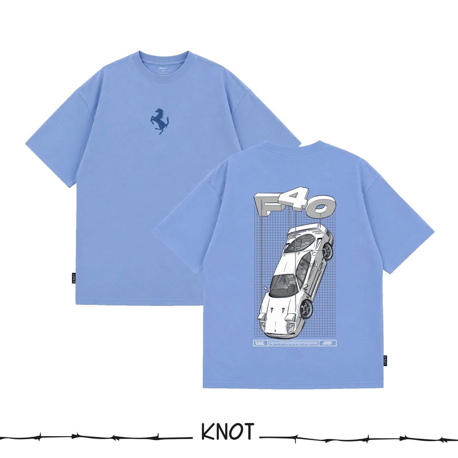 F40 Baby Blue